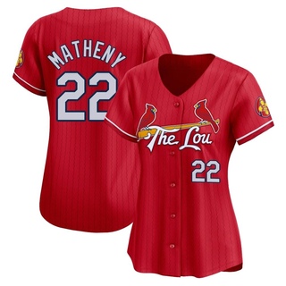 Limited Mike Matheny Women's St. Louis Cardinals 2024 City Connect Jersey - Red