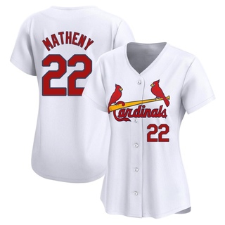 Limited Mike Matheny Women's St. Louis Cardinals Home Jersey - White